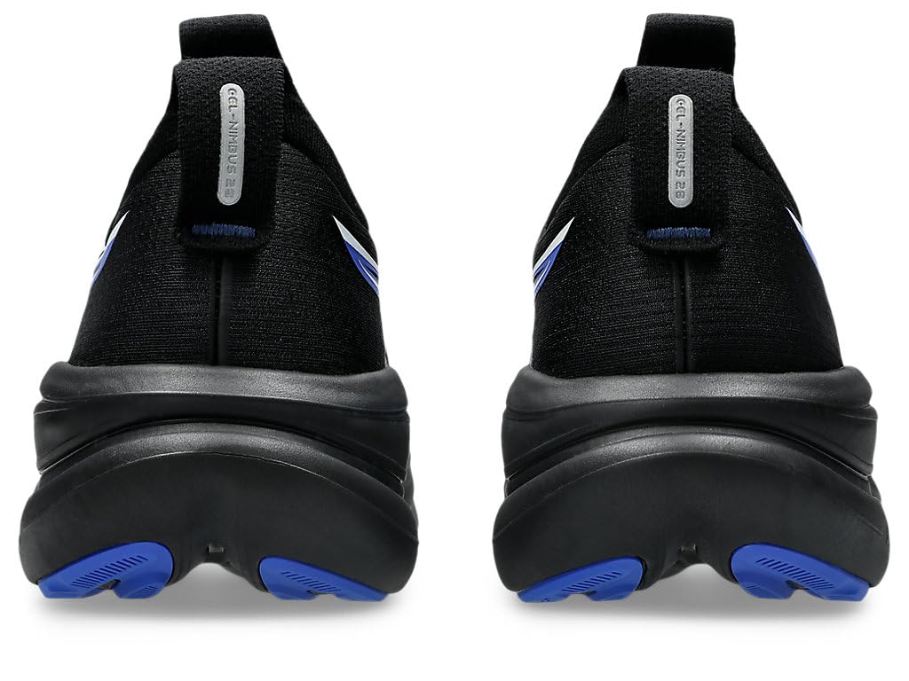 Asics Gel-Nimbus 28 Black/Neon Blue BasketHomme