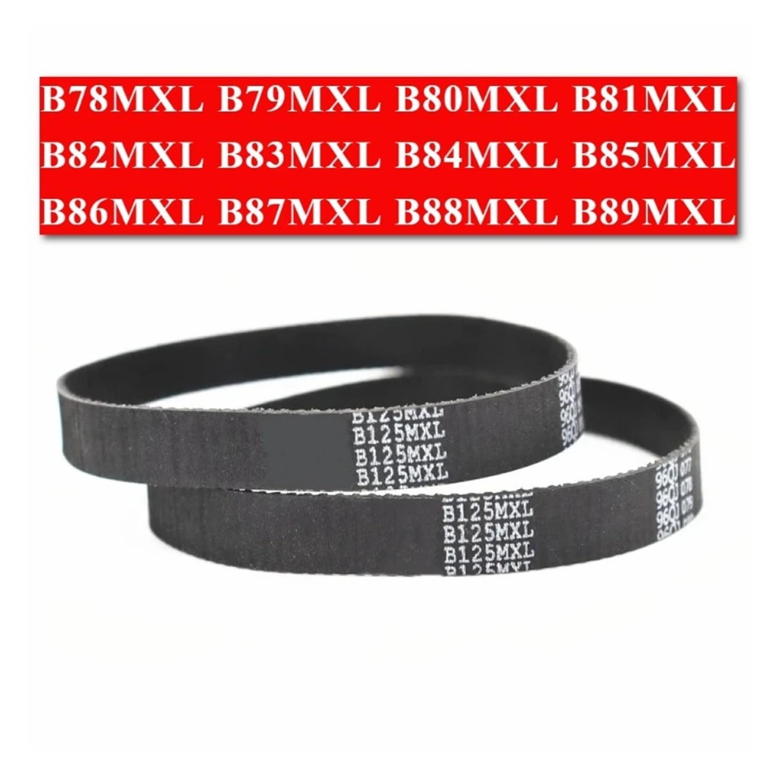 2 szt. B84MXL B85MXL- B88MXL B89MXL Narzędzia Paski rozrządu drukarki 3D(B89MXL,20mm)