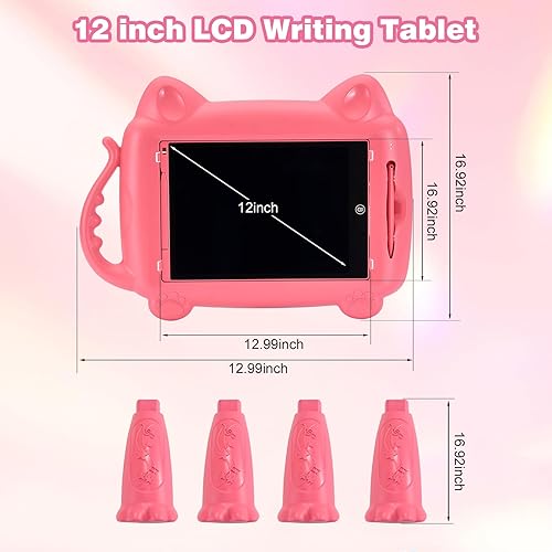 Miniatura 7 de Juguetes para niños de 3, 4, 5, 6 años, tablero magnético de dibujo para niños