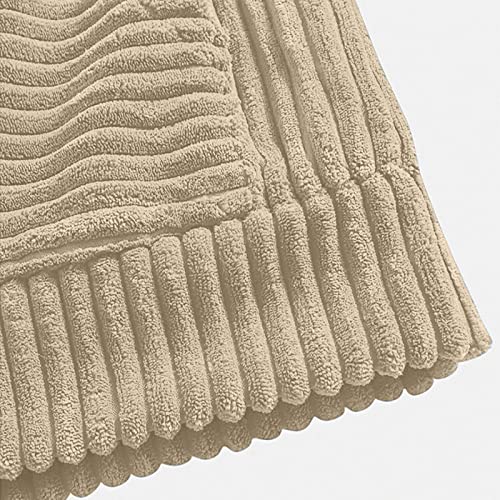 tuduoms Men's Boy Fashion Corduroy Hoodie Loose Patchwork Drawstring Pullover Sweatshirt Ribbed Comfort Casual Blouse Tops4