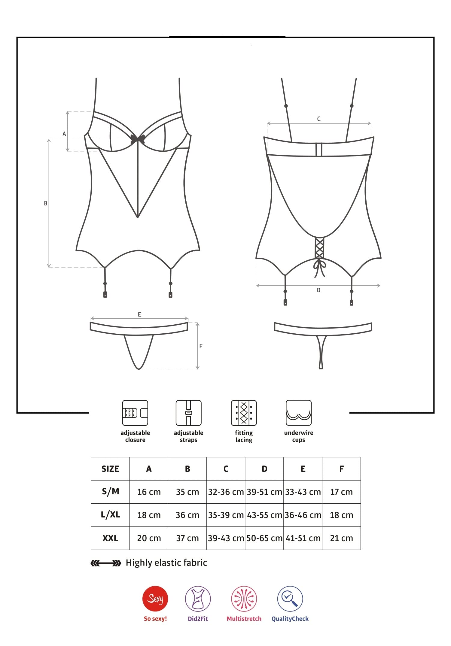 Obsessive. Damen Dessous Dessous Set String und Neckholder BH tiefer Ausschnitt rot aus Spitze transparent mit Bänder