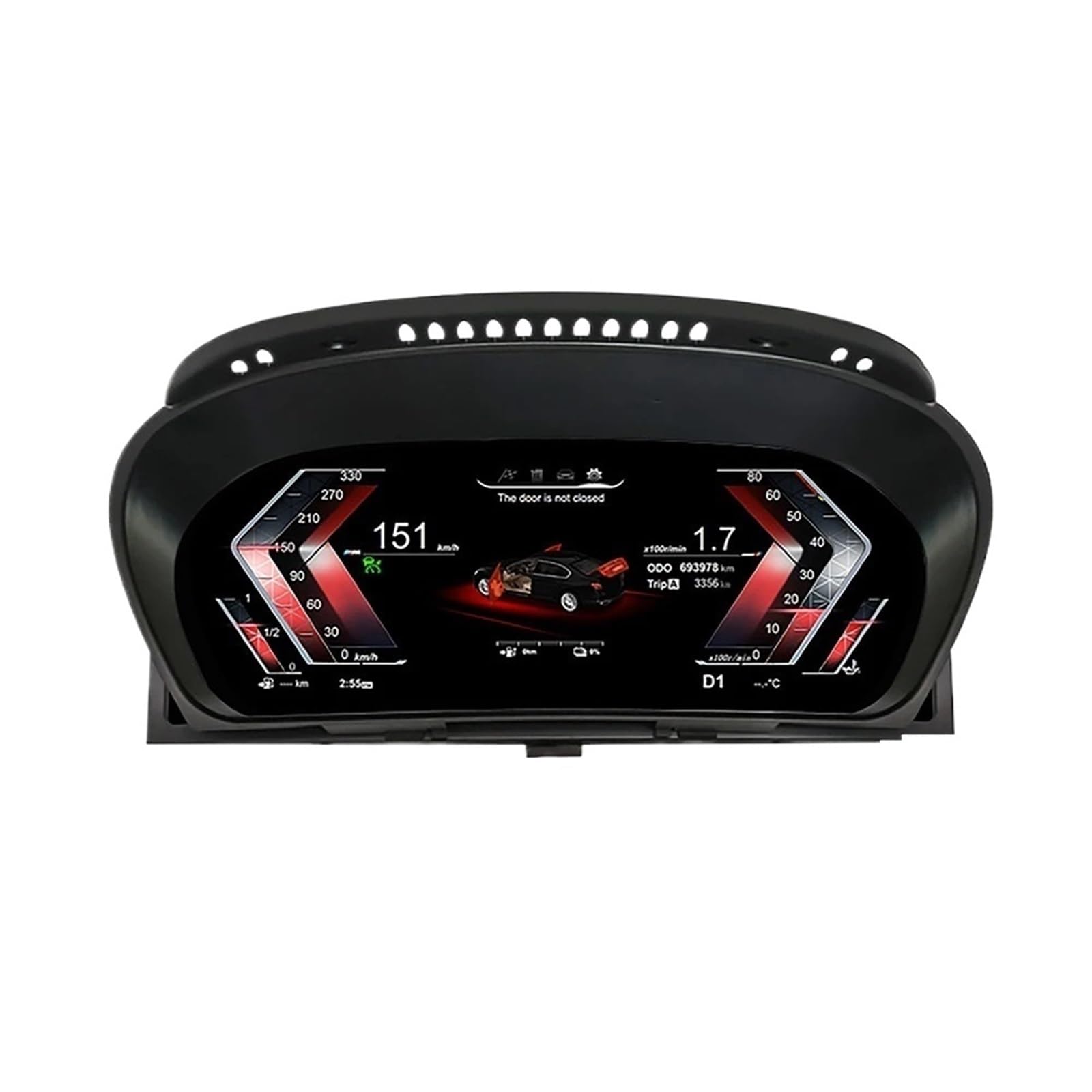 EGUIAS Car Digital Speedometer 12.3" Linux Car LCD Dashboard Fit For BMW X5 E70 X6 E71 2006-2013 CCC CIC Instrument Cluster Panel Virtual CockPit(For X6 E71)