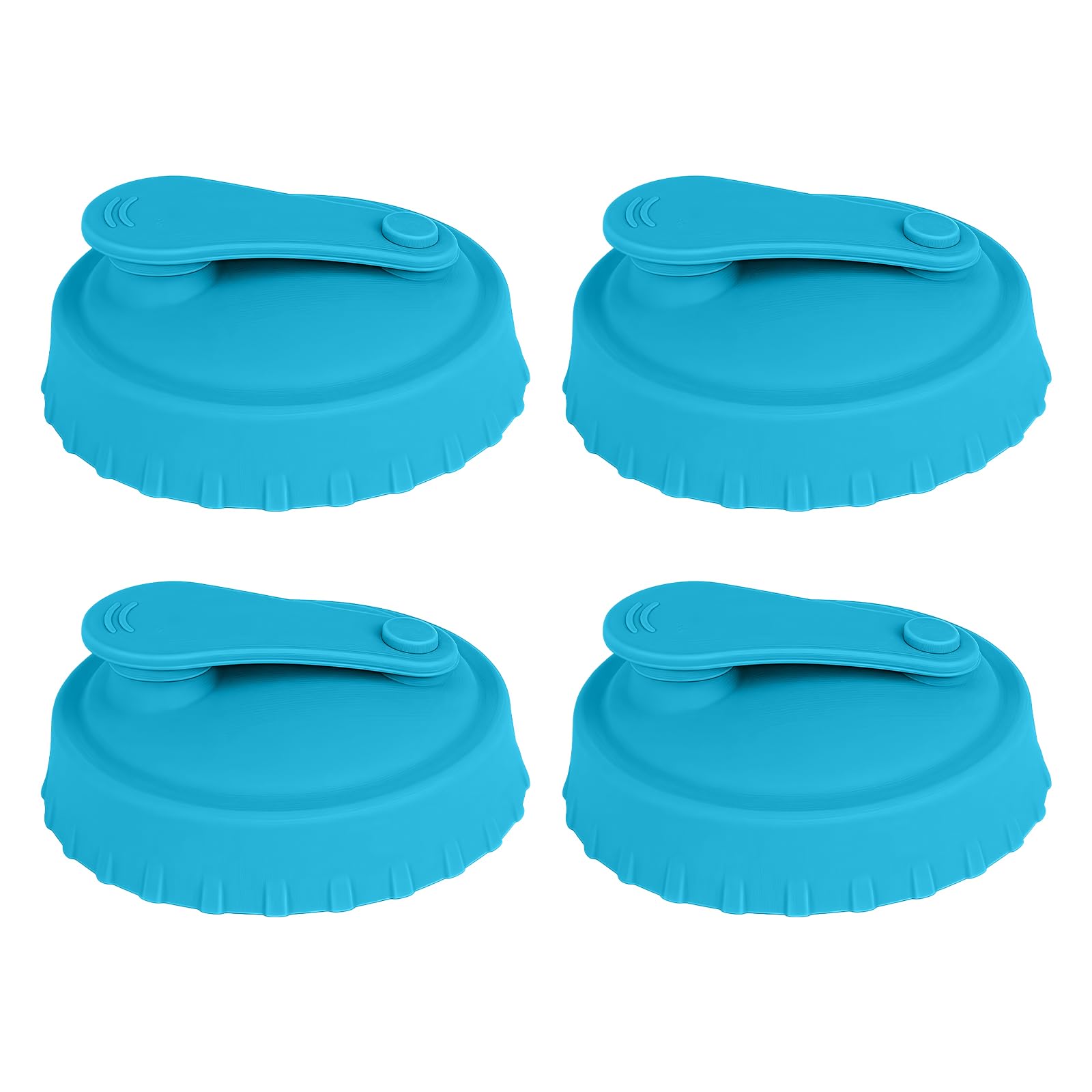 COOLHOOD Efficient Silicone Can Covers Preserve Beverage Leak Proof Design Generic Fit Most Can Dishwasher Safe Sustainable Leak Proof Seal
