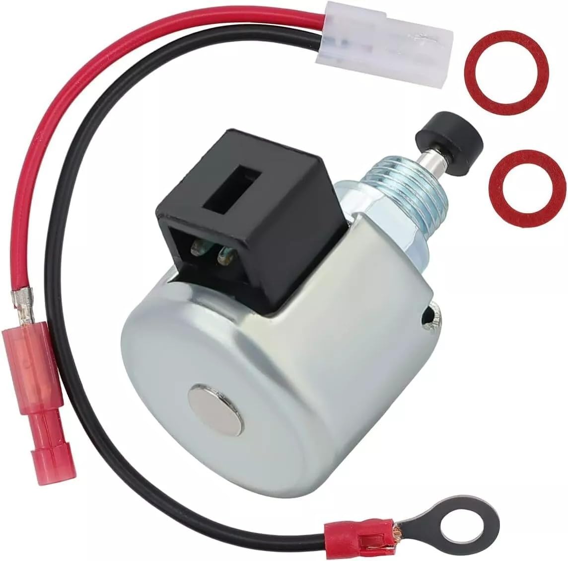 For Carburetor Fuel Solenoid For John Deere LT155 LT150 LT160 L110 Lawn Tractor, for john deere l110 fuel solenoid, for john deere lt160 carberator solenoid, for johnn deere s100 carburetor solenoidd