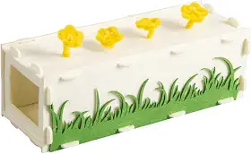 Túnel para Hamsters, Abrigo para Porquinhos-da-índia, Macio, com Abertura Dupla, para Hamster Sírio, Gerbil, Design Versátil E Removível, 30x11.5x10cm