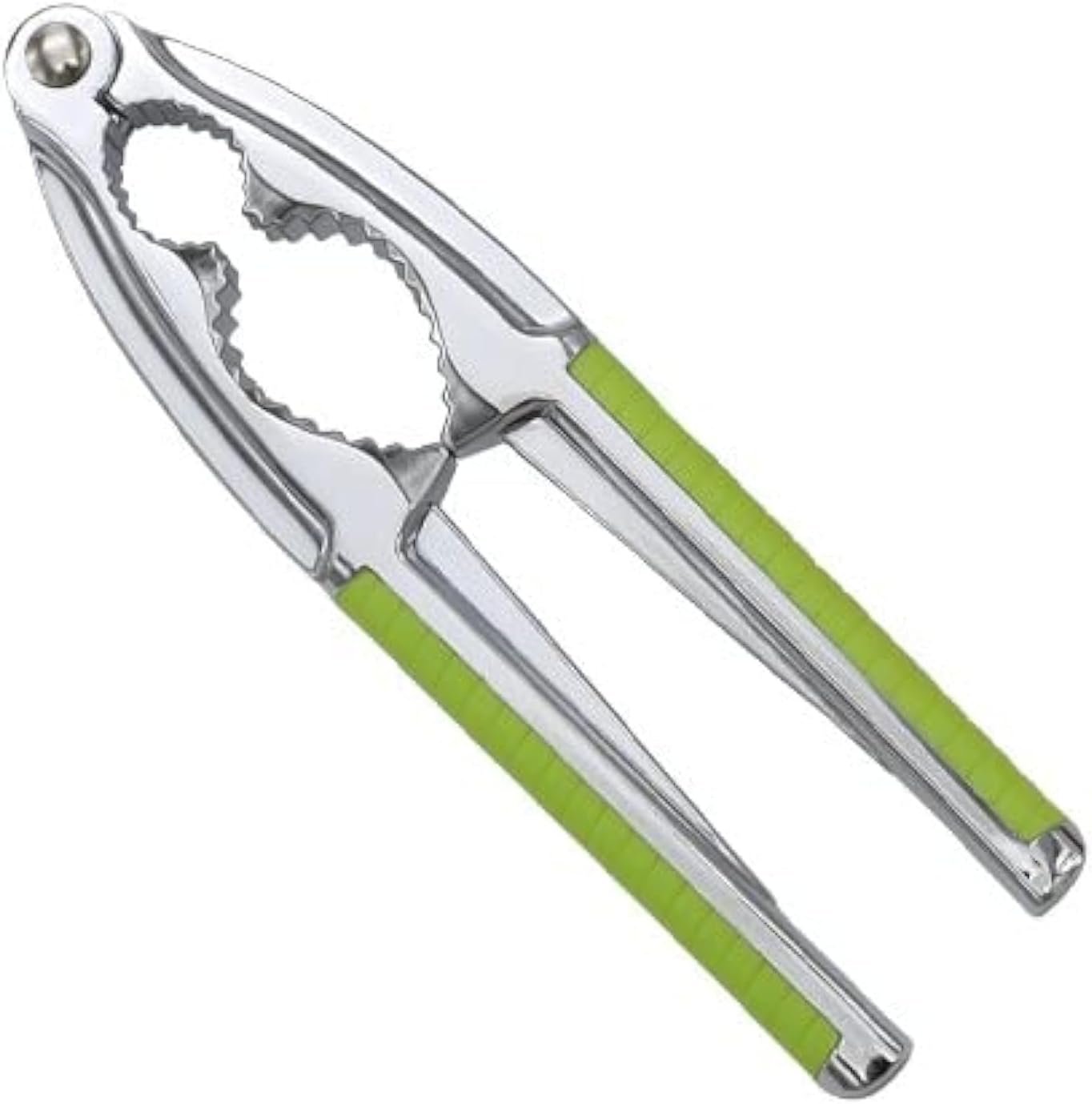 AMOSTBY Nut Crackers Chestnut Opener Seafood Sheller Heavy Zinc Alloy Nutcracker Pecan Walnut Hazelnuts Pistachio Plier Clip Tool with Non-Slip Handle