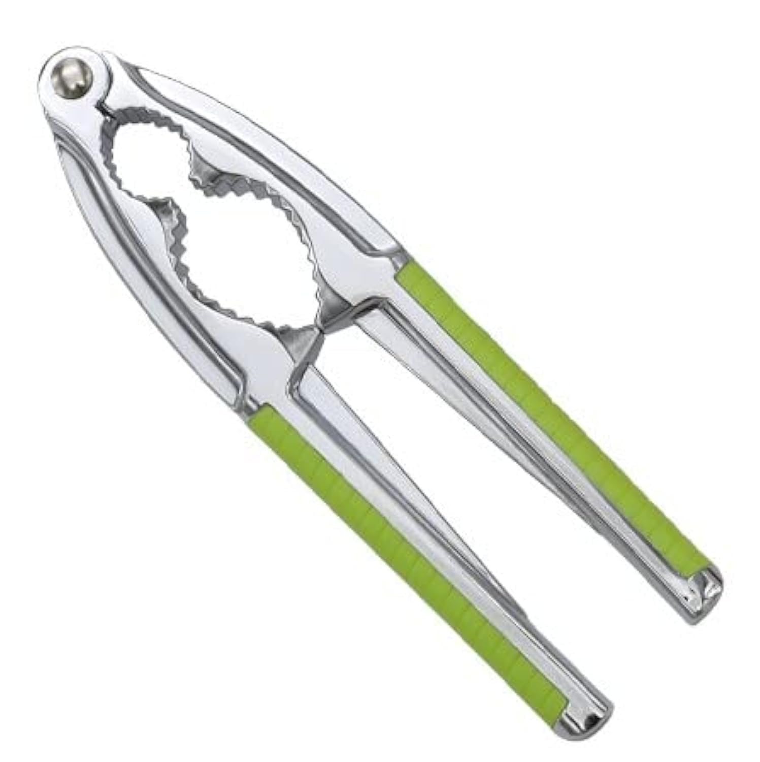 AMOSTBY Nut Crackers Chestnut Opener Seafood Sheller Heavy Zinc Alloy Nutcracker Pecan Walnut Hazelnuts Pistachio Plier Clip Tool with Non-Slip Handle