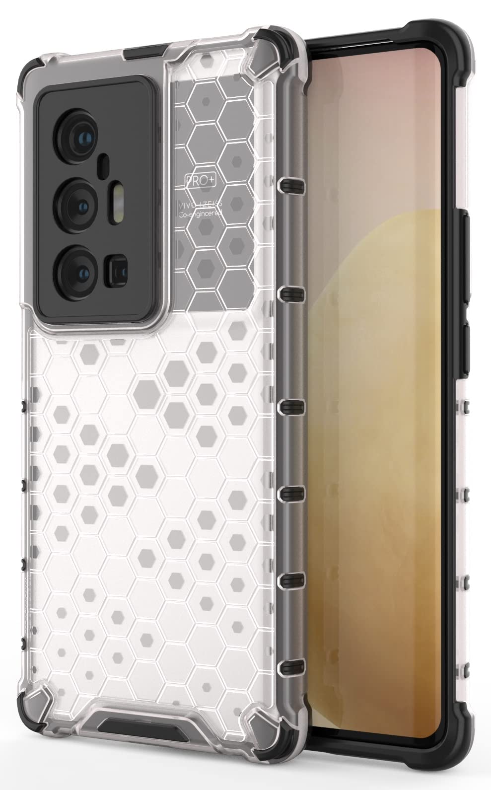 Glasgow Back Case Cover Compatible with Vivo X70 Pro Plus/Pro+ (Stylish Design) - Transparent (B09YRMJRV2) Amazon Price History, Amazon Price Tracker