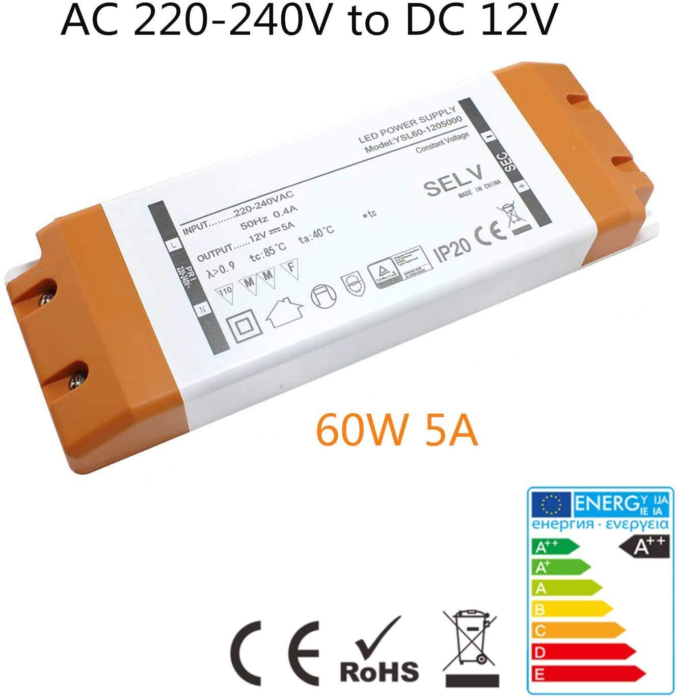 Trasformatore 30W Alimentatore LED 24V 30W - Trasformatore AC/DC Per Luci G4, GU5.3, MR11, MR16 Driver Luci LED - Foto 3