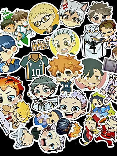Image of Pack of 30 Cute & Chibi Izuku Stickers