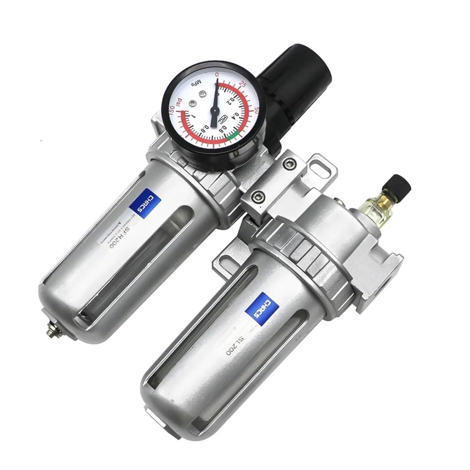 SFC-400 SFC-300 SFC-200 Sprężarka powietrza Filtr powietrza Regulator separatora wody olejowej pułapka filtr regulatora automatycznego zaworu spustowego(Sfc-400 Nojoint)