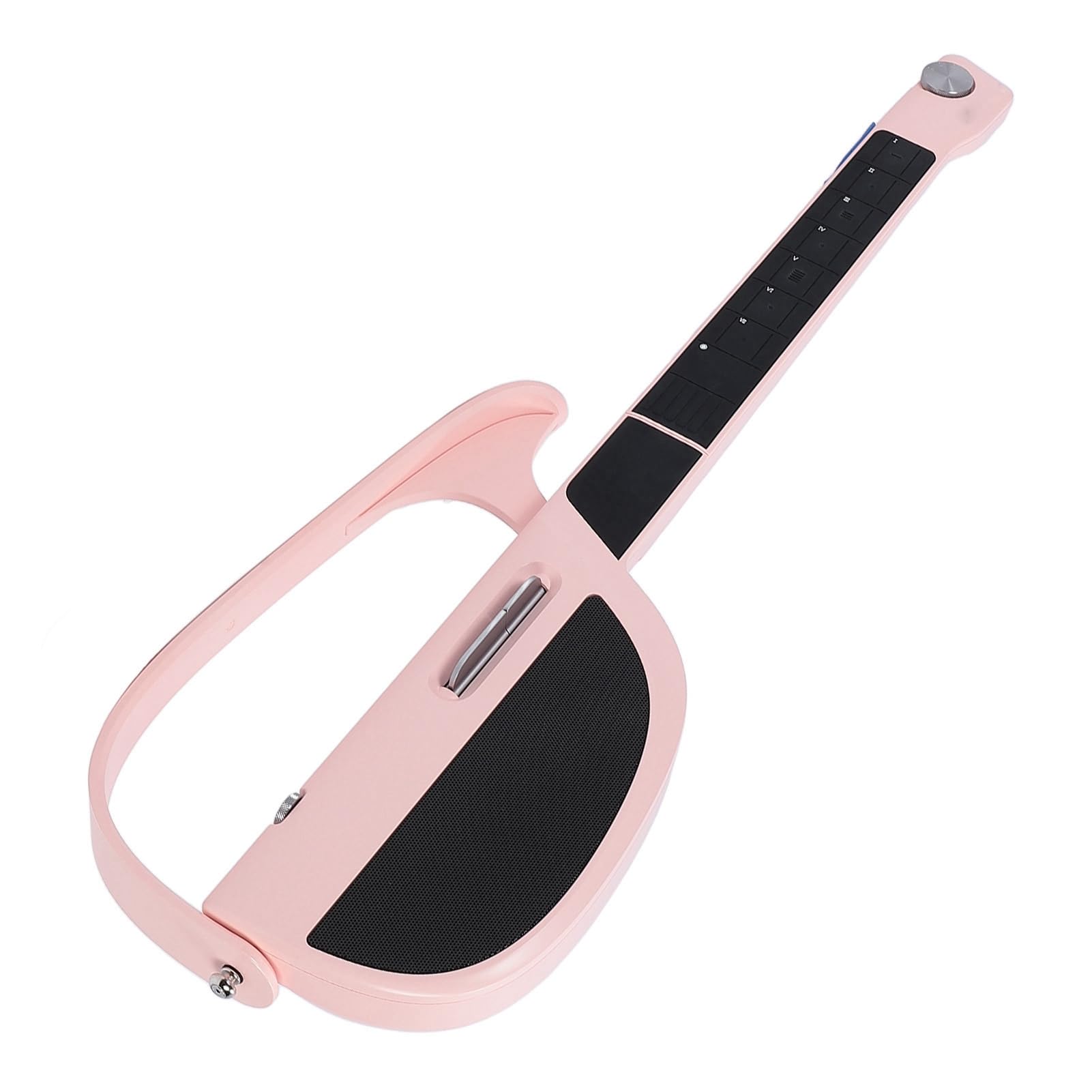 Inteligentna Gitara Bez Strun, Składana Gitara Podróżna z Podkładem, z torbą do Przechowywania, Wiele Stylów Rytmicznych, Gitara Bez Strun dla Dorosłych i Nastolatków