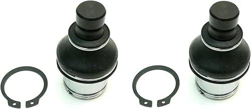 Monster - Rótulas para Arctic Cat 0405-115, 0405-483, superior o inferior, resistentes, acero cromado 4340, ajustables, engrasables, cromadas, juego