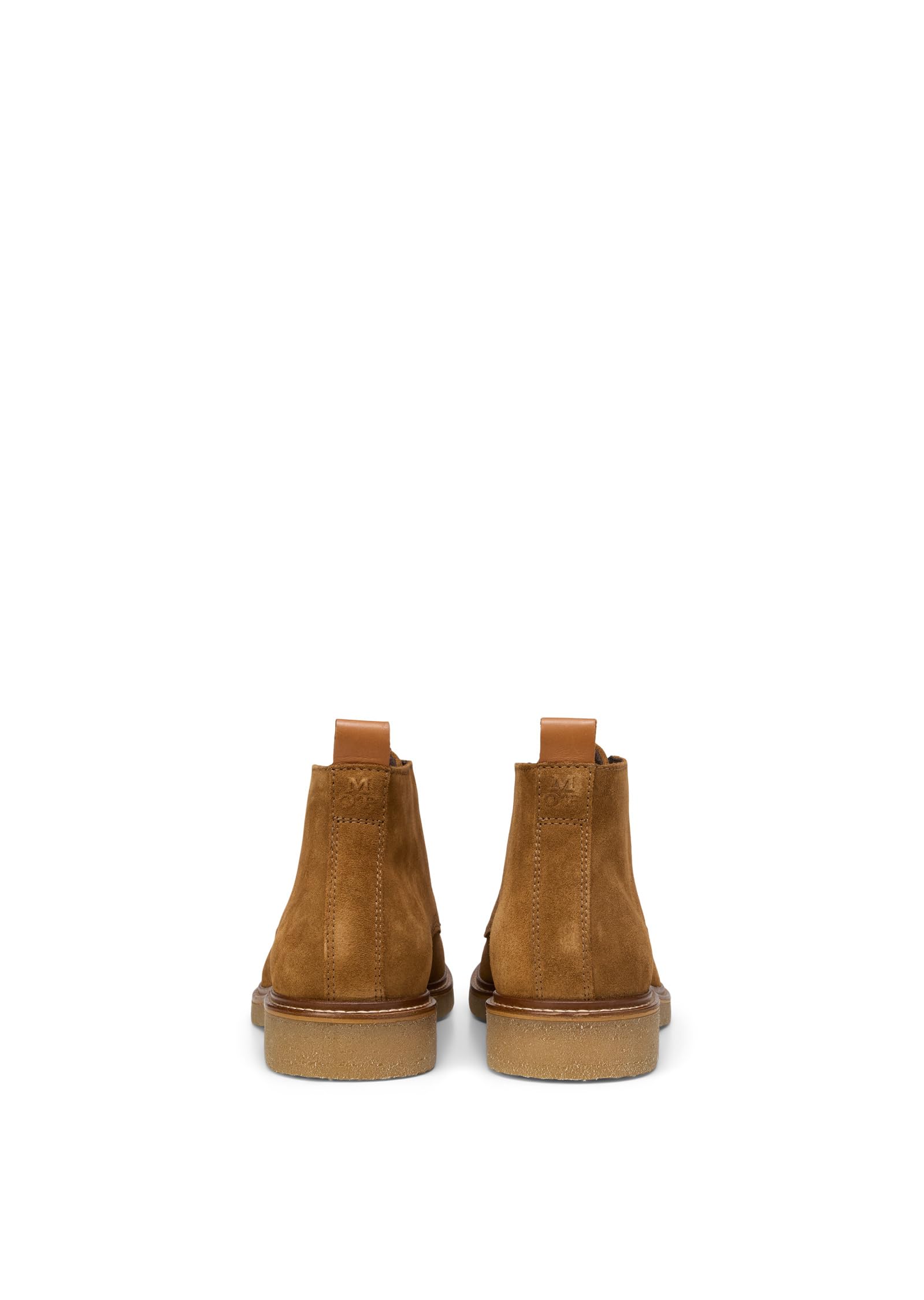 Marc O’ Polo Herren - Chelsea Boots Linus 4B in beige Rauleder