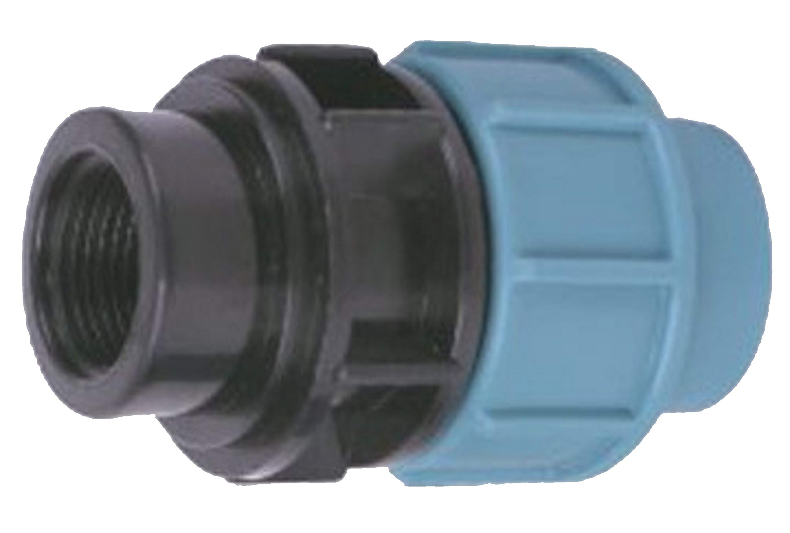 EXCOLO PP-Klemmfitting Für 40 Mm PE-Rohr – Adapter 40 Mm X 1 1/2 Zoll, Max. 16 Bar, Lösbare Verbindung