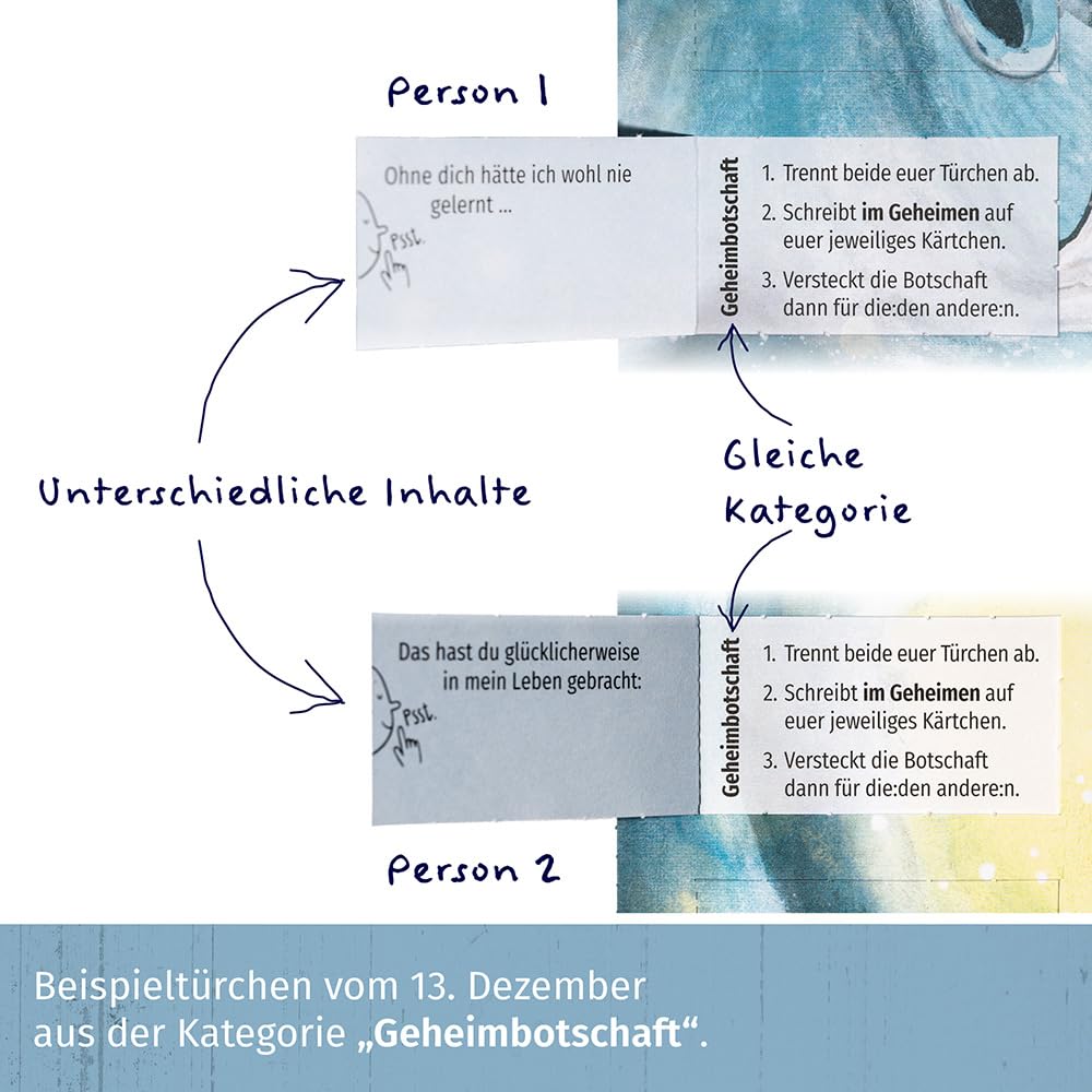 PaarMinuten Adventskalender 2024 – neu von Paarzeit. 24 Erlebnisse, echte Verbundheit für Paare, passt in jeden Alltag, für Gespräche & kleine Aufgaben, Geschenk für Erwachsene (Frauen/Männer/Queer)