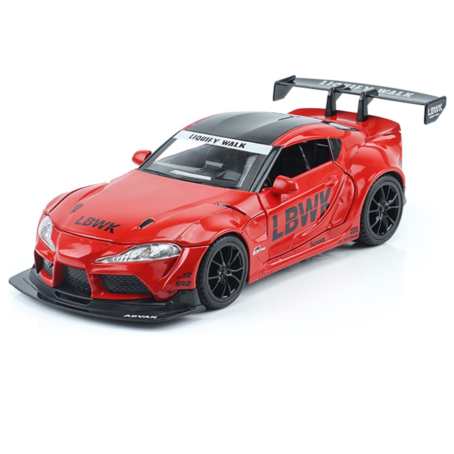 ATRI 1:22 Die Cast Metal Car Model Supra Collection Toy with Pull