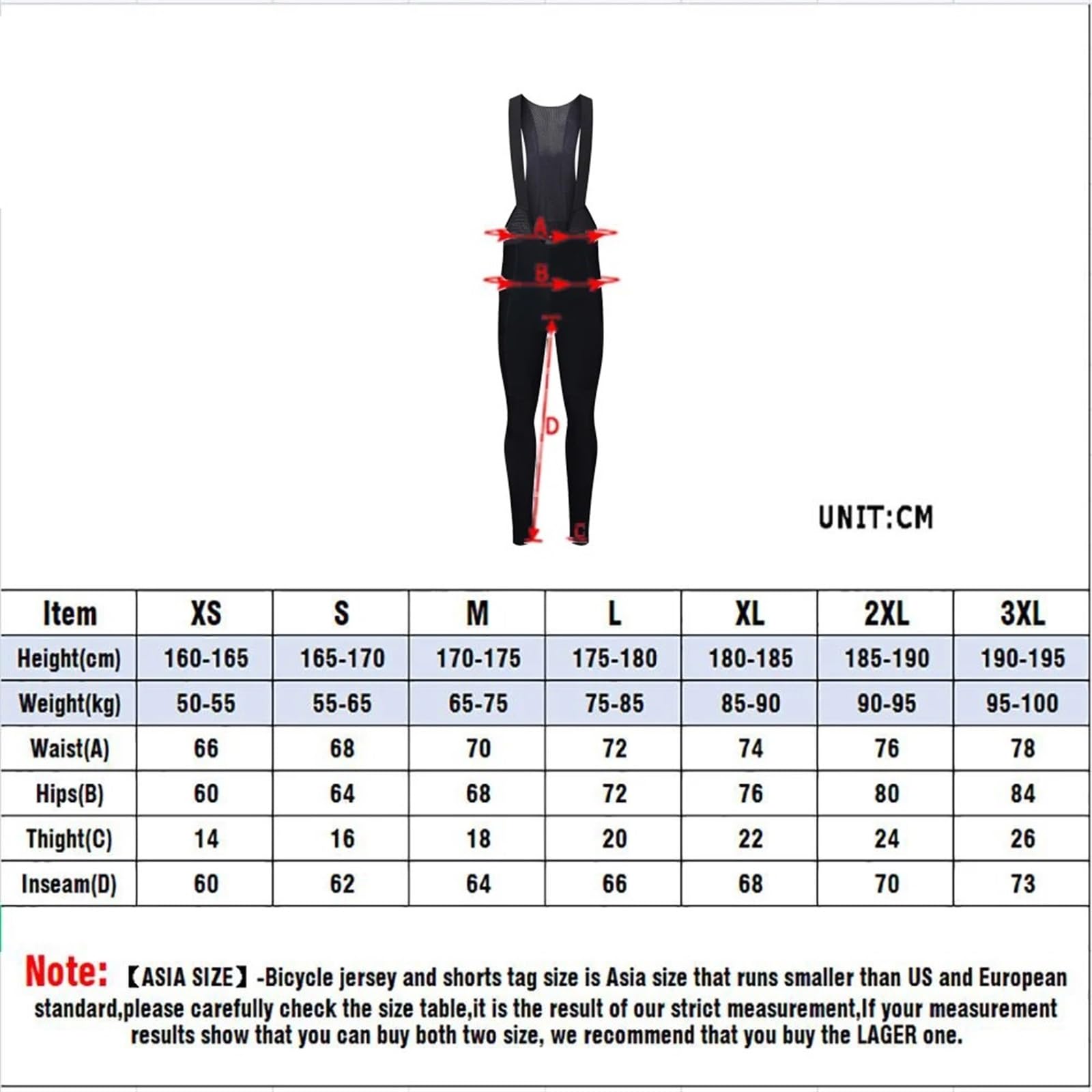 Men's Bibtights Bibtights Pantalones con Pechera for Ciclismo Que Mantienen el Calor, Mallas for Bicicleta, 3 Bolsillos