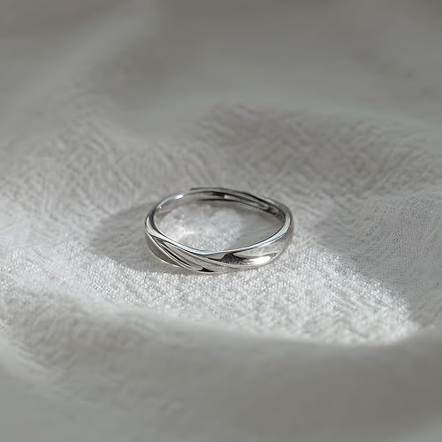 Miniatura 9 de 925 Sterling Silver Anti Anxiety Dragonfly Ring for Women Adjustable Fidget Stress Relieving Rings Jewelr