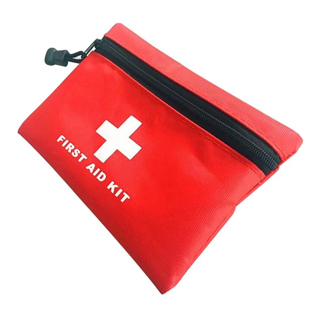 AOUTACC Mini First Aid Kit Empty Travel Empty First Aid Kit Pouch Bag for Emergency at Home Office