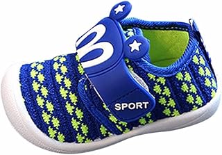 KONFA Toddler Newborn Baby Boys Girls Sweet Cartoon Squeaky Sneaker,for 0-3 Years Old,Little Kids Lovely Prewalker Shoes