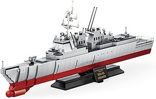 Mov stone Navy Destroyer Building Set, A Gift Compatible with Lego Sets for Boys 8-14 & Adults, Perfect for Military Enthusiasts and Builders Alike (600pcs)