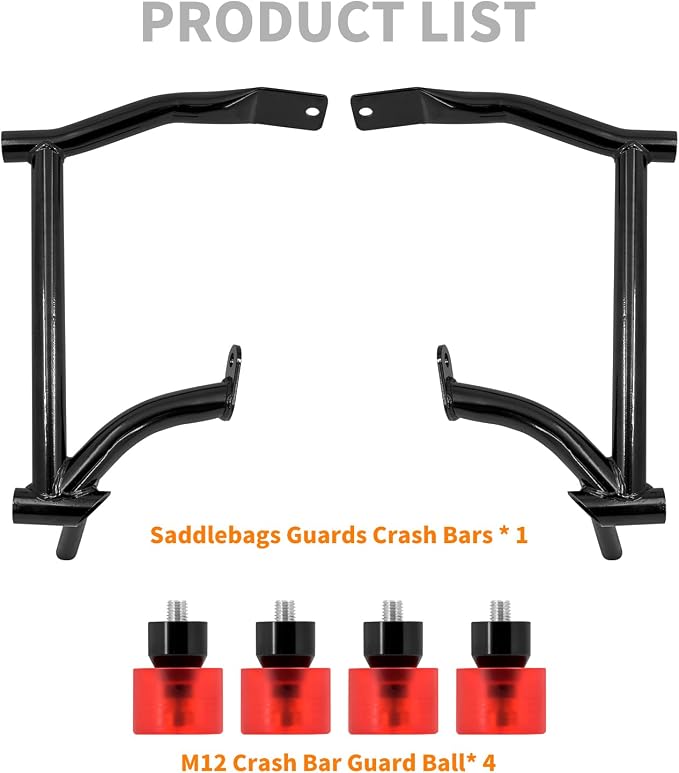 Protectores para Alforjas para Motos Harley Touring miniatura 4