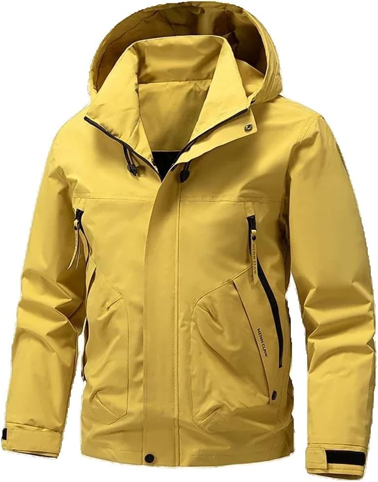 Unisex' Waterproof Hiking Jackets Windproof Men Women Camping Fishing Trekking -scratch Coats