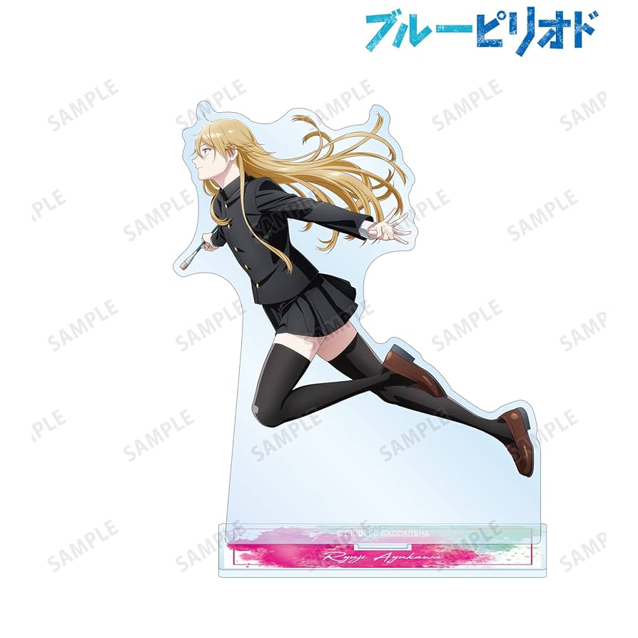 非売品★ ブルーピリオド アクリルスタンド ポストカード　パンフレット付き 楽天市場】ブルーピリオド グッズ アクリルスタンド クラックス