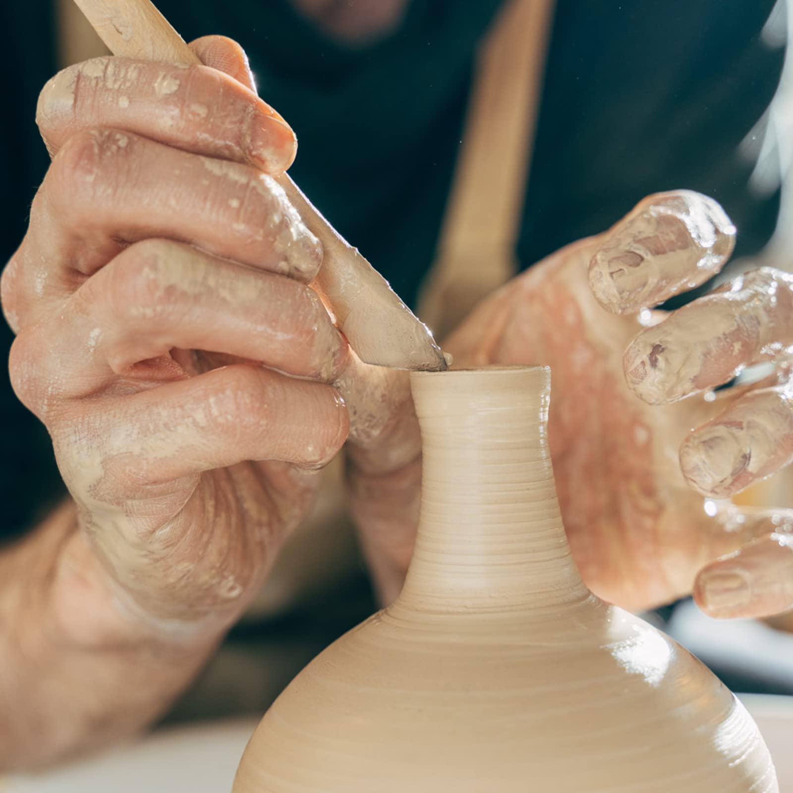 TIMESETL 18PCS Sculpture Outils De Modelage Argile Poterie