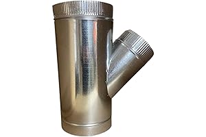 10&quot; x Round Duct Wye Connector: Enhance Ventilation with Precision