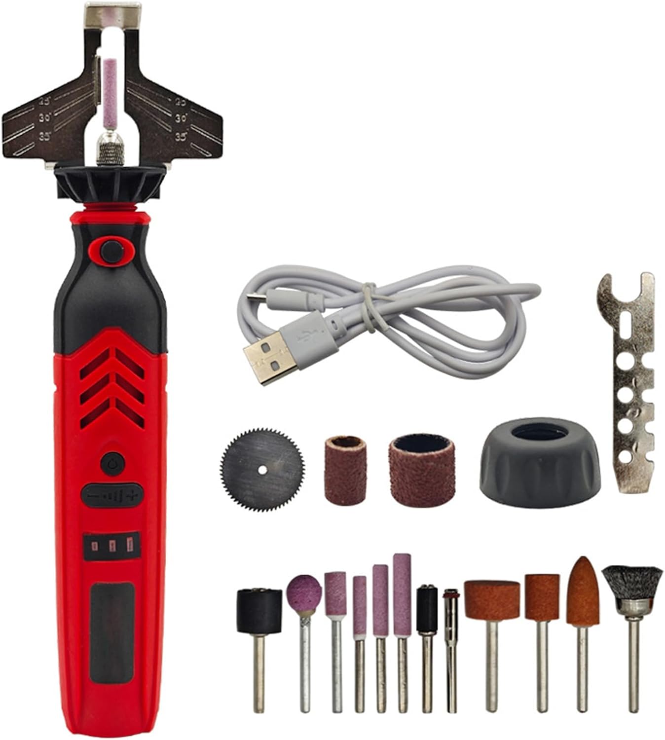 Chainsaw Sharpener Chain Saw Sharpener Tool Chainsaw Sharpener Electric Chainsaw Sharpener Cordless Saw Sharpener Kit Handheld Chainsaw Sharpening Tool Set