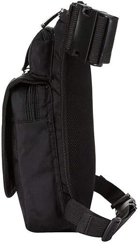 Miniatura 3 de Hebetag Riñonera de nailon para senderismo, para hombres y mujeres, táctica, motocicleta, ciclismo, equitación, viajes, deportes al aire libre,