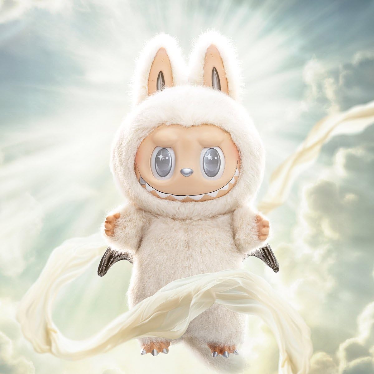 POP MART THE MONSTERS - ANGEL IN CLOUDS Vinyl Face Doll 1PC