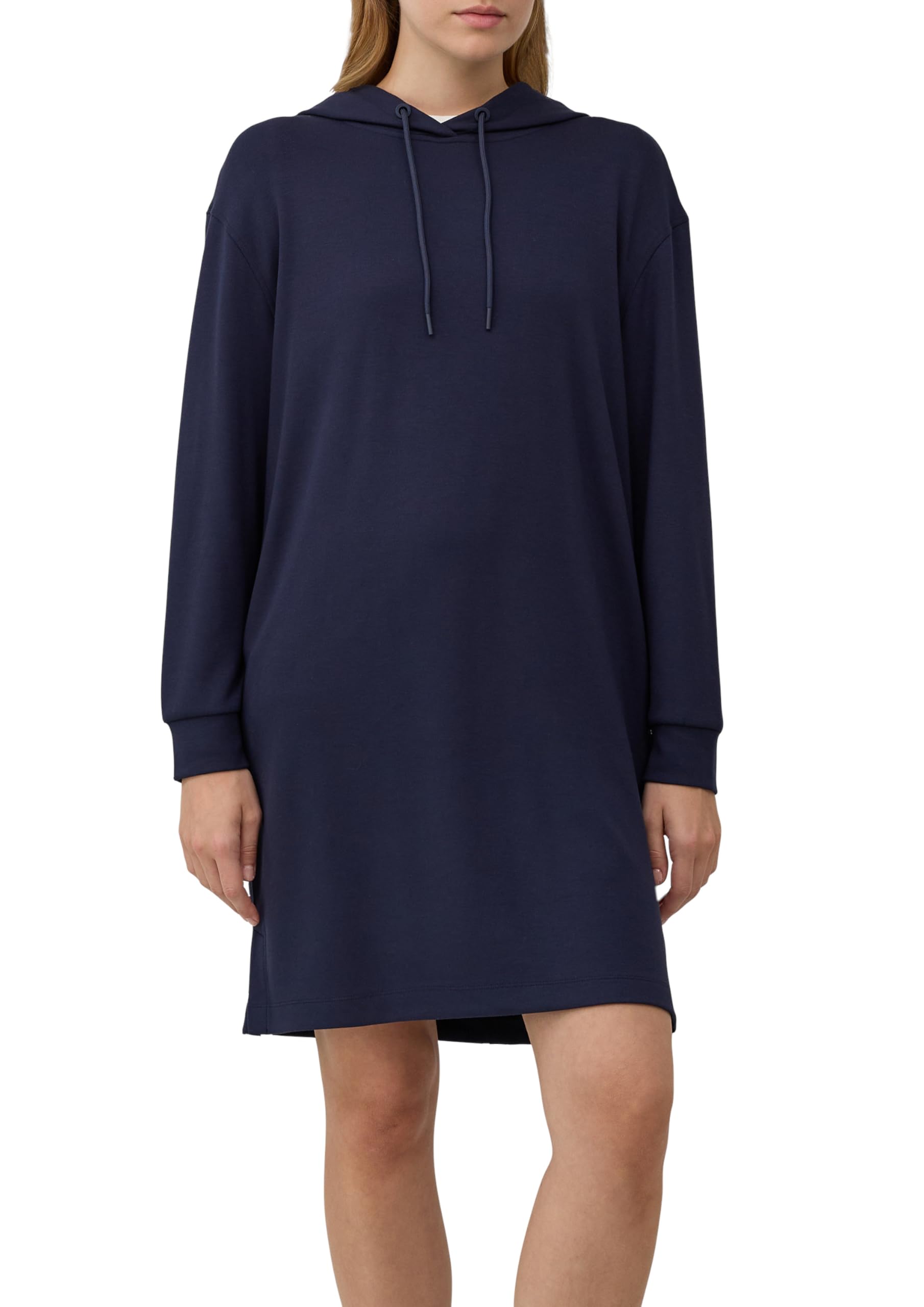 s.Oliver Scuba-Kleid mit Eingrifftaschen und Kapuze