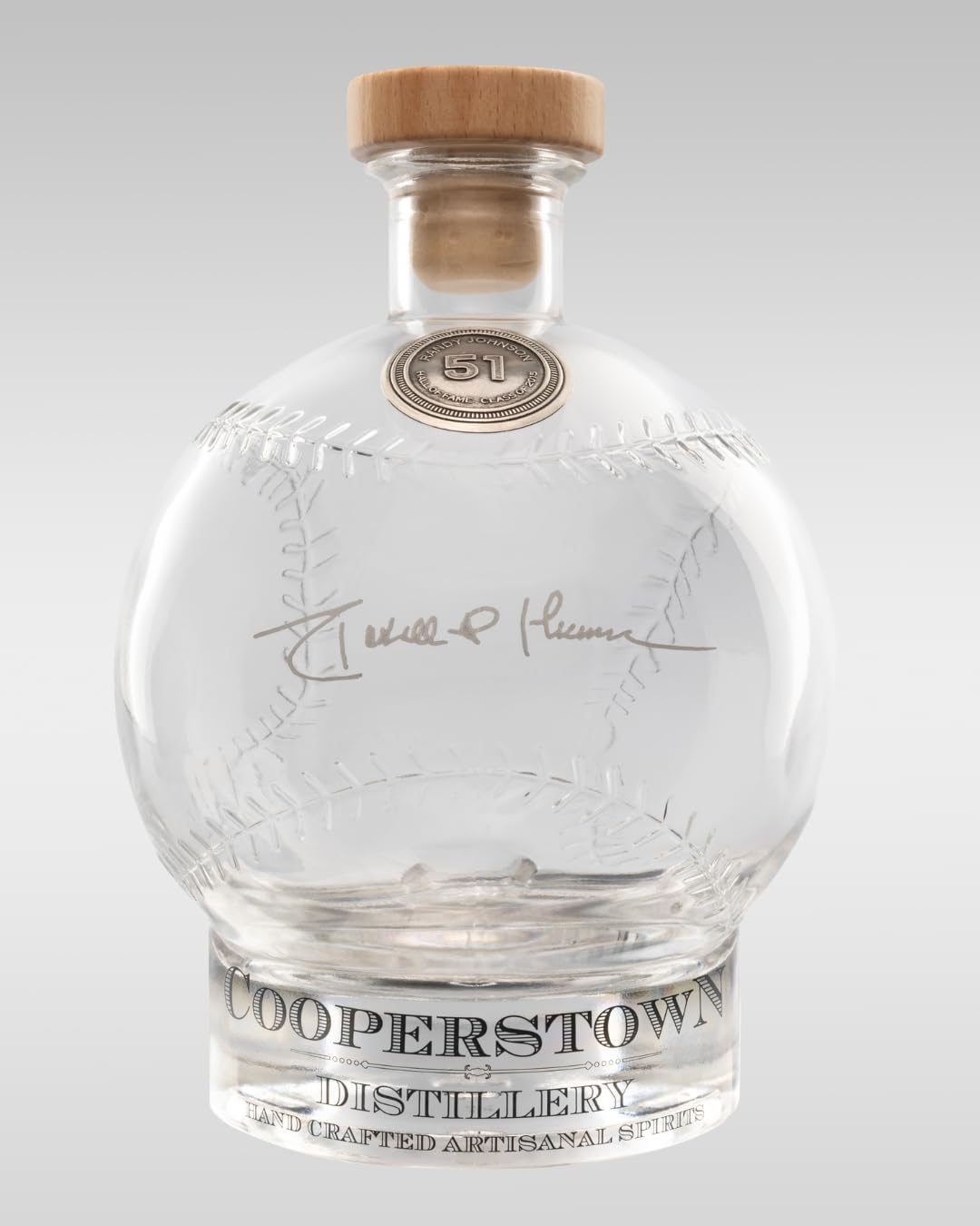 Cooperstown Distillery Randy Johnson National Baseball Hall of Fame Licensed Engraved Series Decanter | 750mL
