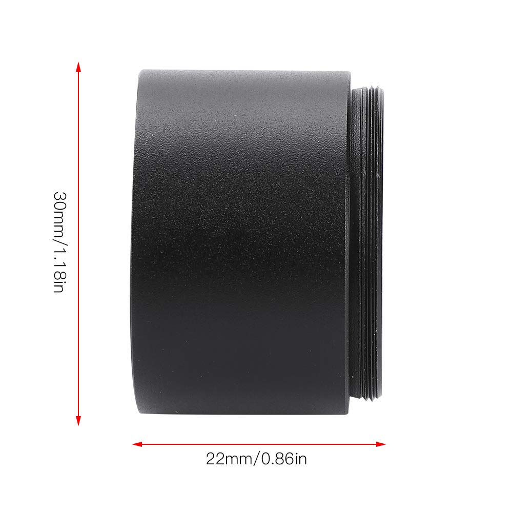 EBTOOLS Oculare Telescopio 1 1,25 4mm Adatto perLente di Barlow da Pollici, Ingrandimento 2X con Filettatura M28.6 Ocula