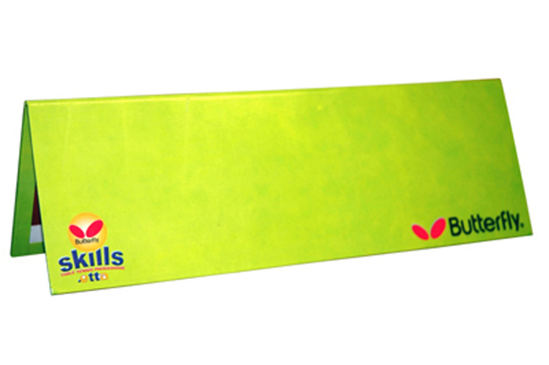 Butterfly V Shaped Starter Table Tennis Net & Post - 24" X 4", Green/Red