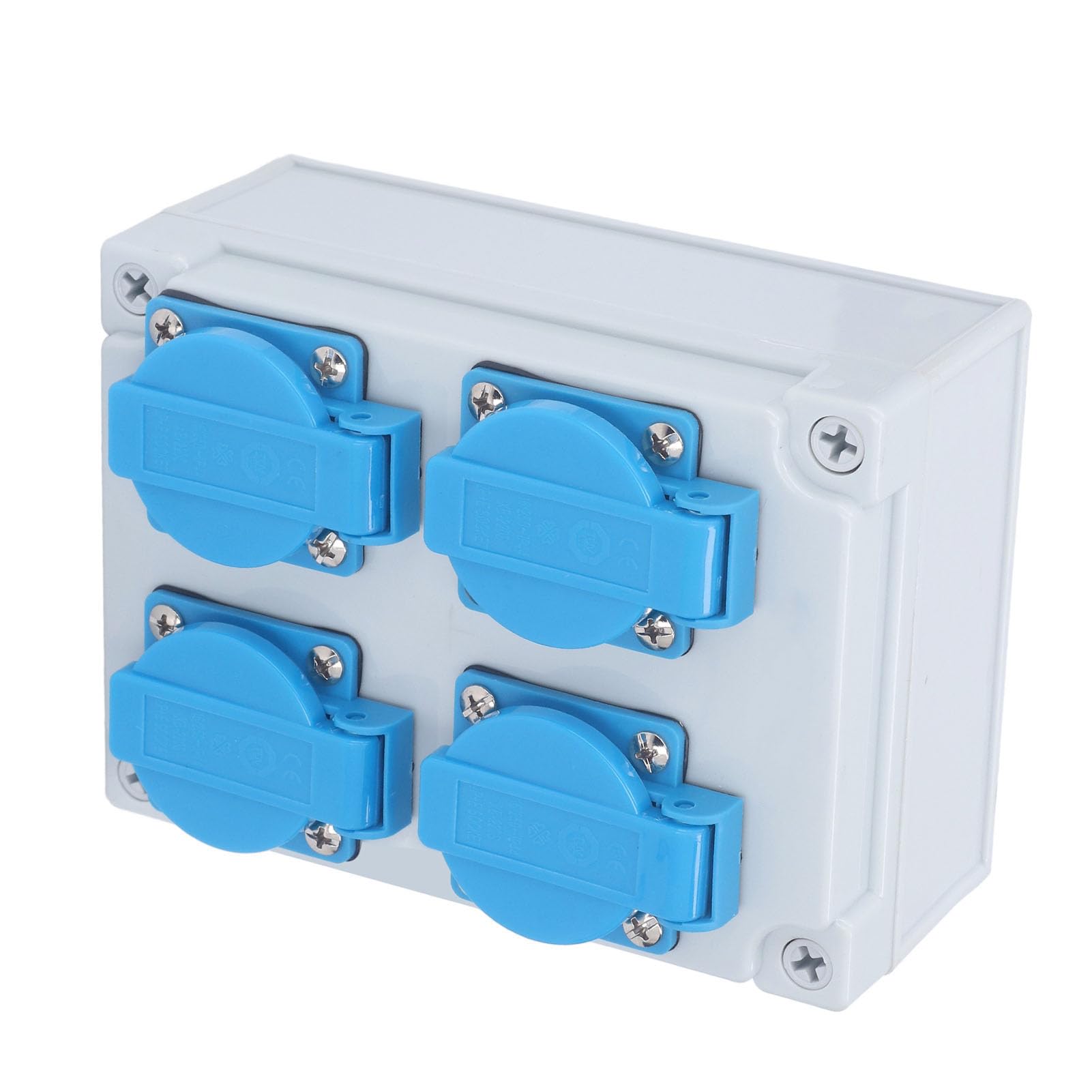 Prise Murale Européenne 4P IP44 étanche, 250V 16A