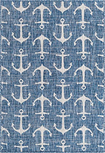 Tapete decorativo Unique Loom Outdoor Coastal 73x49 in miniatura 3
