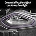 Carbon Fiber Center Control Side Armrest Trim Compatible with Mercedes Benz GLE350 W167 400d 450 GLE C167 53 63 S AMG GLS450 X167 580 Interior Accessories Decorative Cover