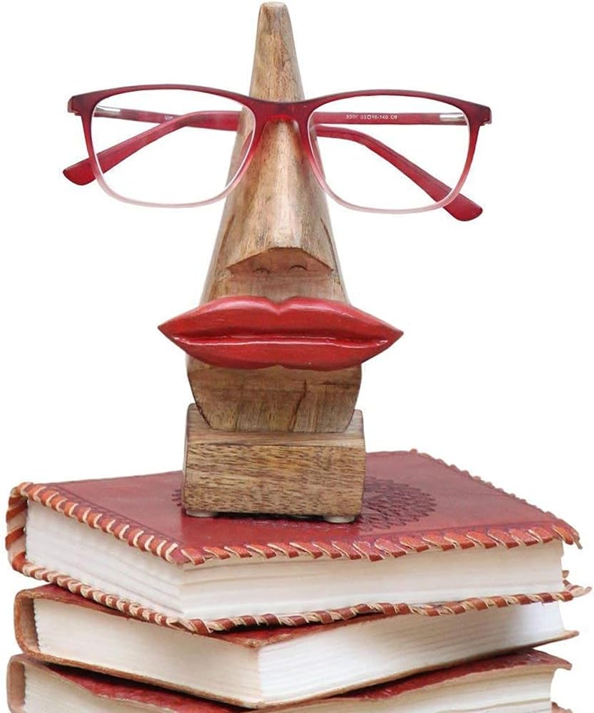 AjunyHandmade Spectacles Eyeglasses Sunglasses Holder Stand for Men and Women Best Gift Idea