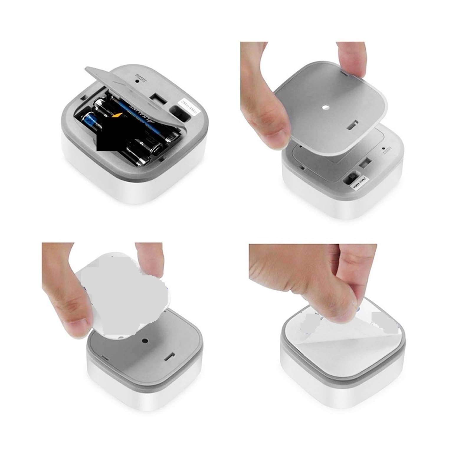 Sin Cuotas Mensuales Detector De Sensor Movimiento, Alarma, Aplicación, Automatización Del Hogar Inalámbrico, Trabajo(5 PCS)