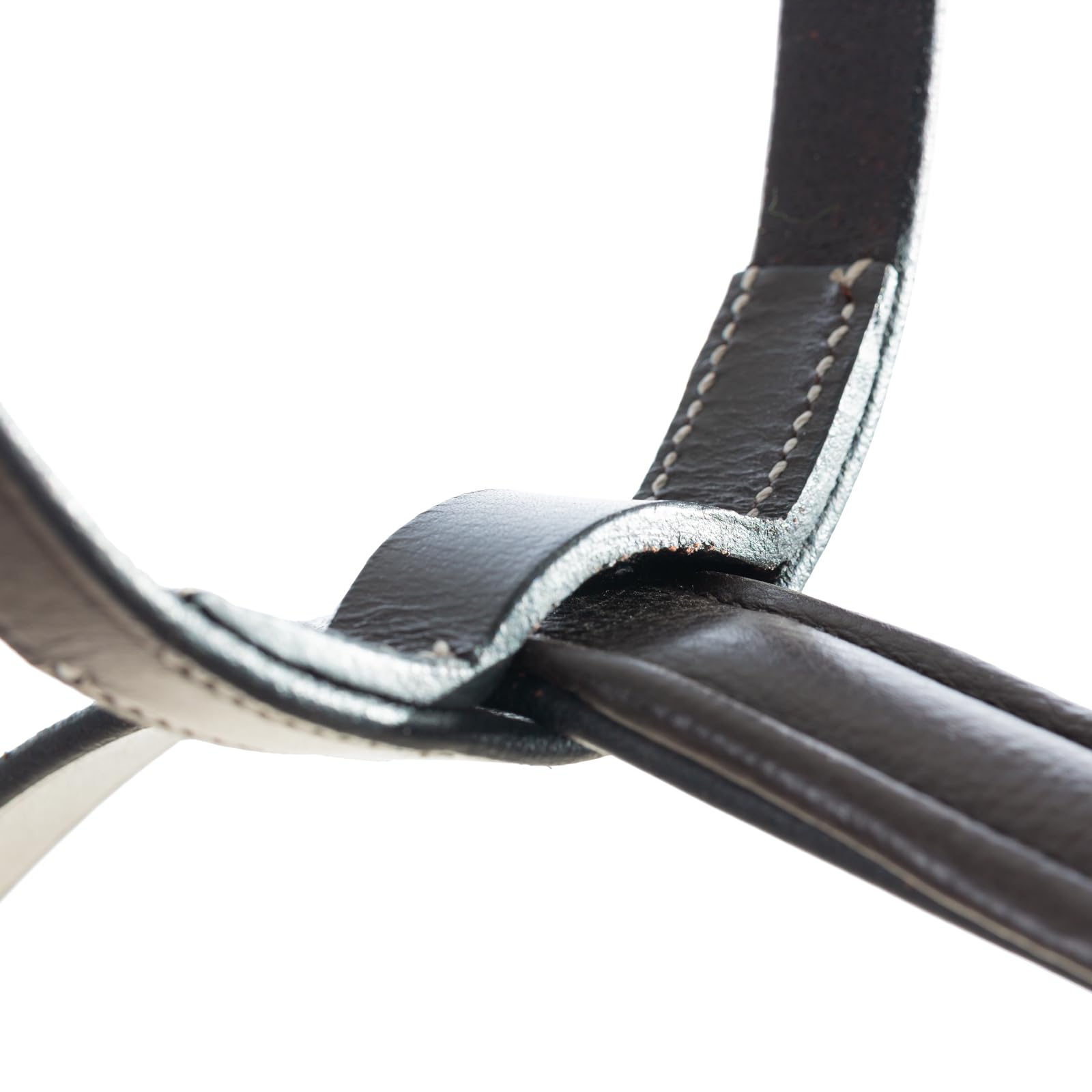 HORZE Winchmore Running Martingale - Dark Brown - Horse