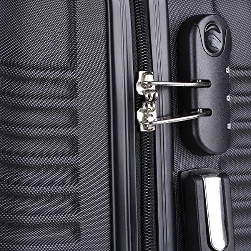 Mala Viagem Santino 7003 Rígida Abs Rodinhas 360 Bordo ANAC