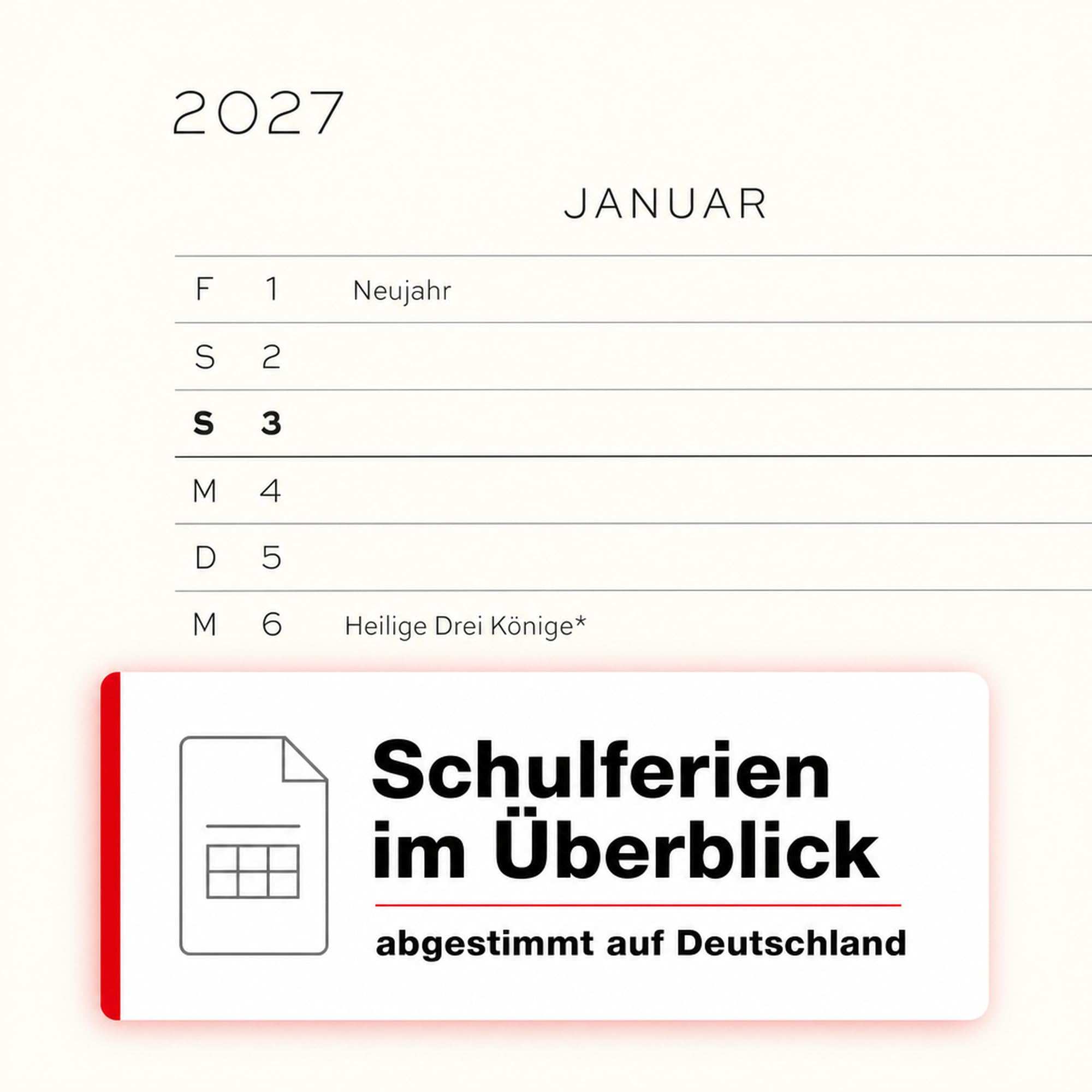 LEUCHTTURM1917 Agenda 2027 A4+ (Master) con cuaderno - Planificador alemán, negro, enero-diciembre 2027, vista semanal a la izquierda + página de notas a la derecha