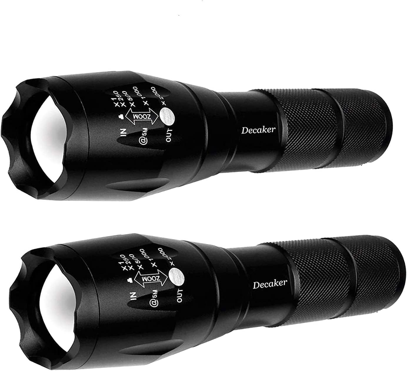 Brivation Tactical Flashlight – 300 Lumens, 3 Modes, Waterproof LED Light