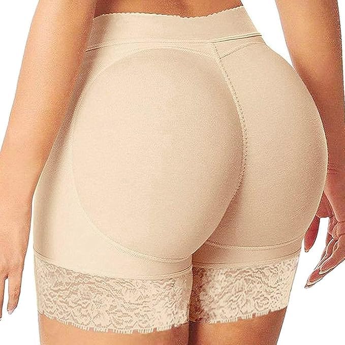Womens Butt Lifter Padded Underwear for Women Hip Pads Enhancer Shapewear Shorts Seamless Tummy Control Panties Shaper Fake Pad Multicolour