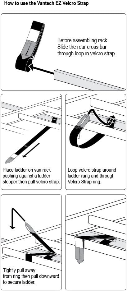 Vantech Hook & Loop Strap Universal (2 Pack)