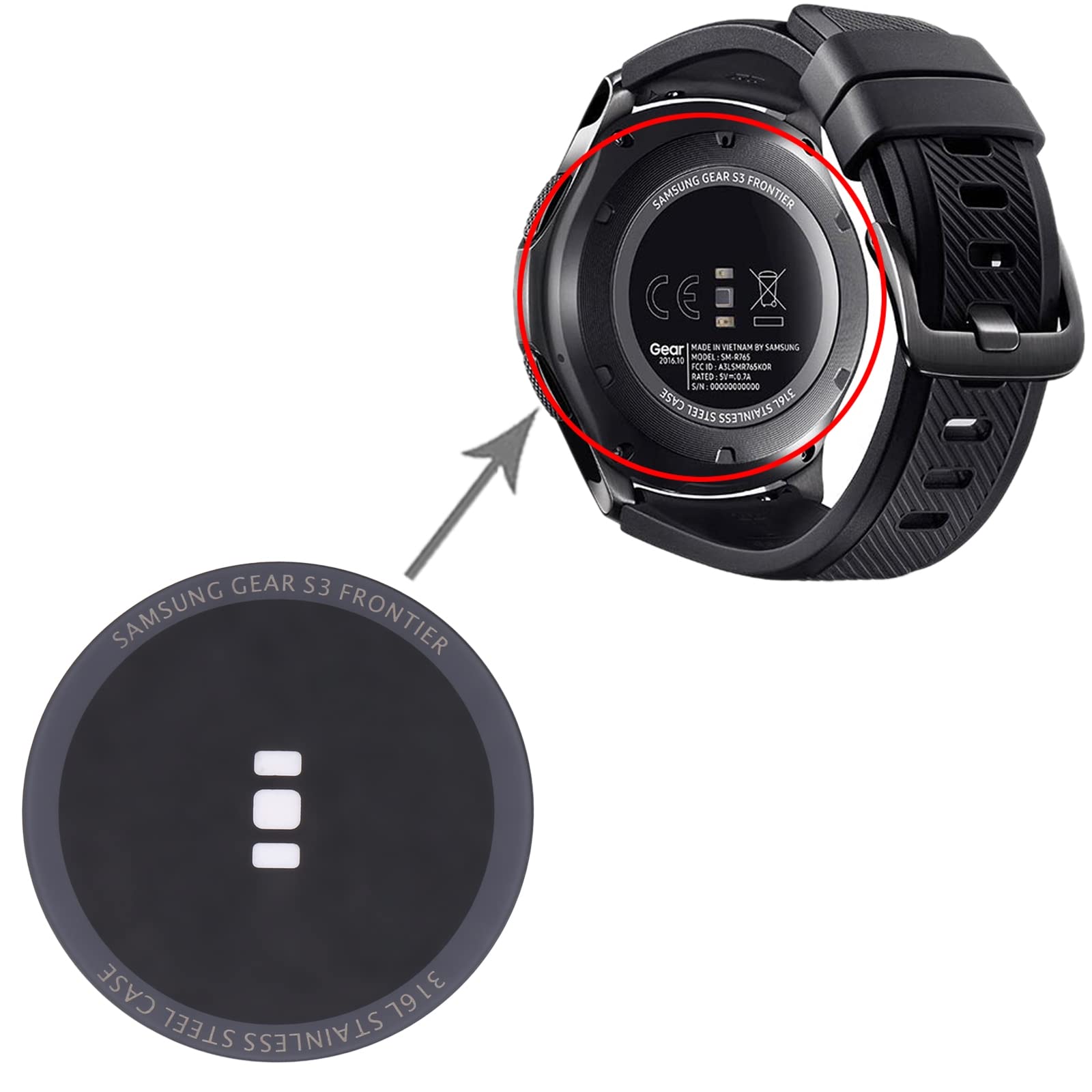 Frontier Smartwatch Samsung S3 Frontier Gear S3 Classic